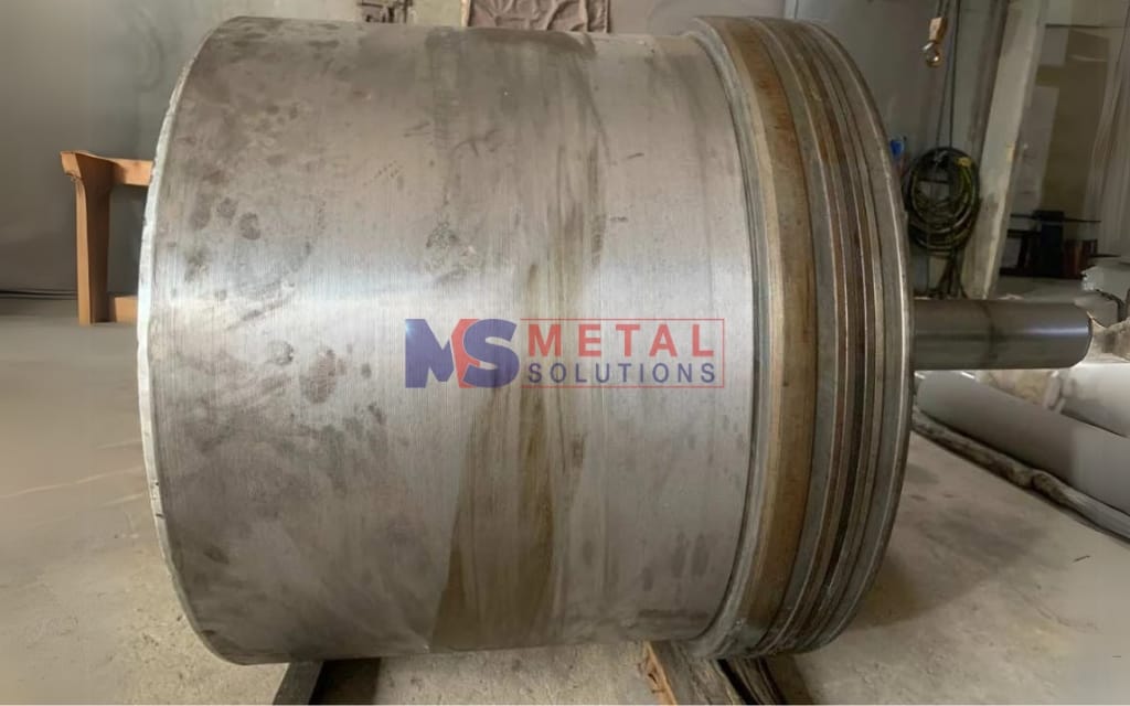 Phun Phủ Phục Hồi Tyben Trong Ngành Tôn Thép | Metal Solutions 2 Phun phủ tyben ngành tôn thép trước phun