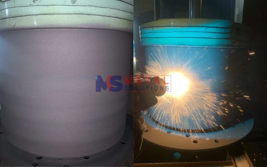 Phun Phủ Phục Hồi Tyben Trong Ngành Tôn Thép | Metal Solutions 4 Phun phủ tyben ngành tôn thép sau phun