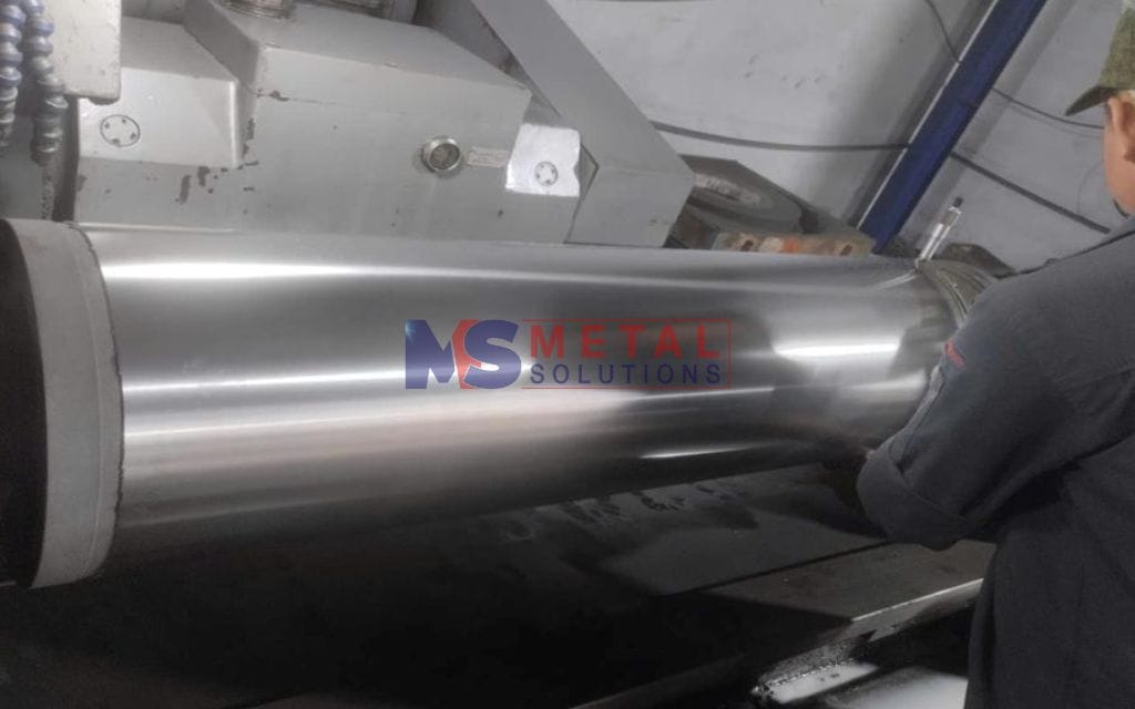 Phun phủ kim loại chống mòn cho lô in 4 Mài hoàn thiện và đo kích thước