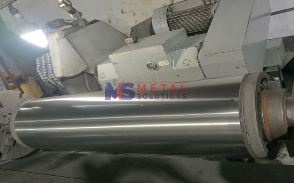 Phun phủ kim loại chống mòn cho lô in 5 Bề mặt lô sau khi hoàn thiện