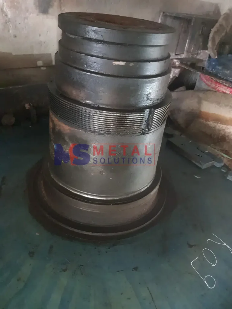 Phun phủ hồ quang phục hồi Lô ép nặng 16 tấn 2 Phun phủ hồ quang phục hồi Lô ép nặng 16 tấn