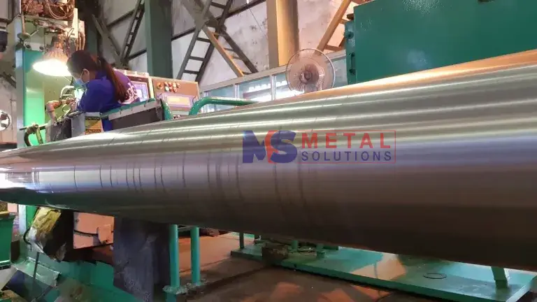 Phun phủ hồ quang chống mòn cho lô vớt keo 6 Phun phủ hồ quang chống mòn cho lô vớt keo