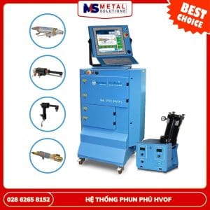 Metal Solutions bàn giao máy Phun hồ quang cho Alpha ECC 6 Hệ thống thiết bị máy phun HVOF