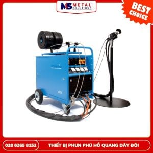 Metal Solutions bàn giao máy Phun hồ quang cho Alpha ECC 4 Hệ thống thiết bị phun phủ hồ quang dây đôi Arcspray 145 (19)