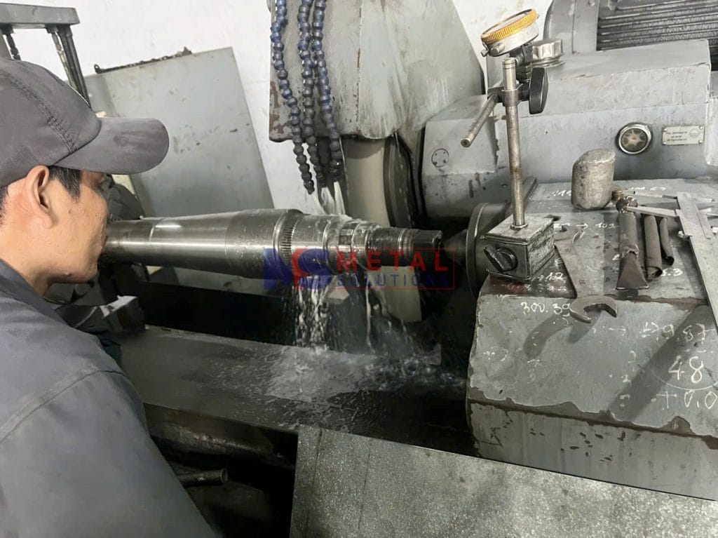 Phun phủ hợp kim chống mòn cho trục Mandrel ngành tôn, thép 6 quá trình gia công tinh trục mandrel