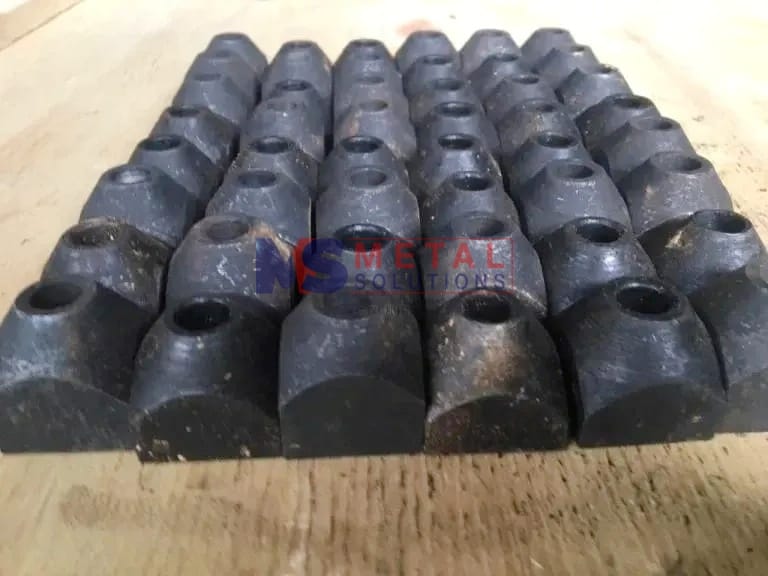 Phun phủ Tungsten cho con đào gạch Tuynel trong ngành gạch 2 con đào gạch Tuynel bị mòn