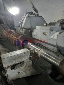 Phun phủ nhiệt HVOF phục hồi cổ trục bơm