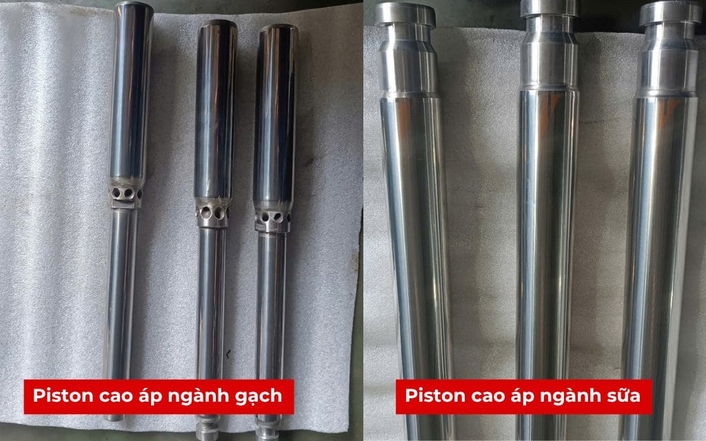 Nhà Sản Xuất Piston Tại Thị Trường Việt Nam | Metal Solutions | MS 17 Piston cao áp ngành gạch và ngành sữa