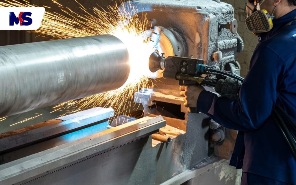 Nhà phân phối hệ thống phun phủ hồ quang tại Việt Nam 8 Công nghệ phun phủ hồ quang trực tiếp tại xưởng Metal Solutions