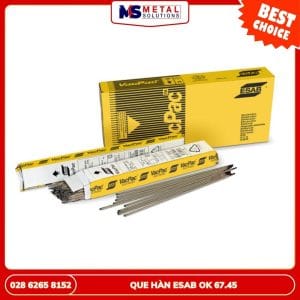 Que hàn inox austenit ESAB OK 67.45
