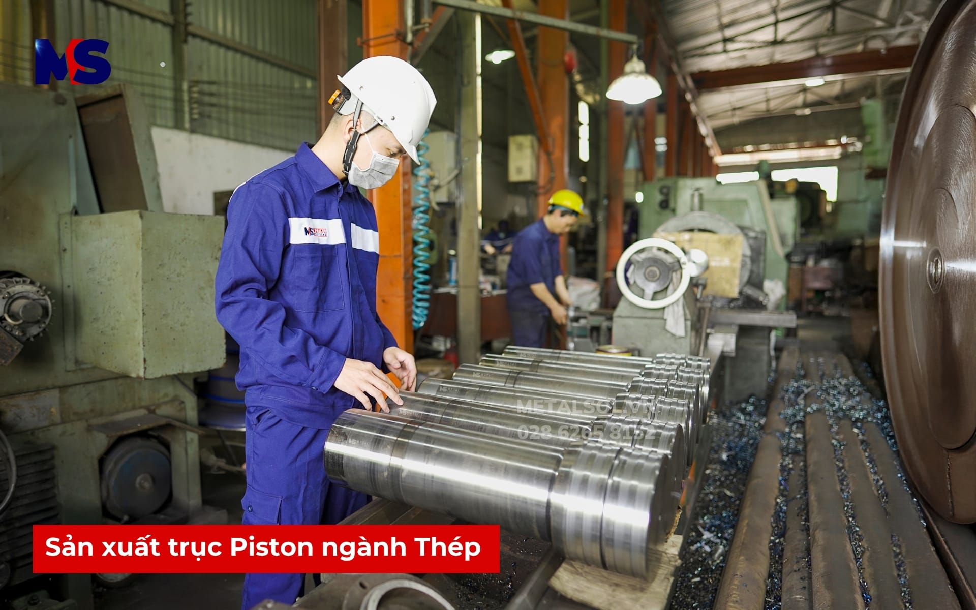 Nhà Sản Xuất Piston Tại Thị Trường Việt Nam | Metal Solutions | MS 18 sản xuất trục piston ngành thép