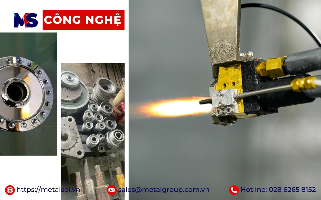 Puly (Pulley) và Capstan trong ngành kéo dây – Giải pháp chế tạo mới từ Metal Solutions 11 Công nghệ phun phủ nhiệt chống mòn cho Puly
