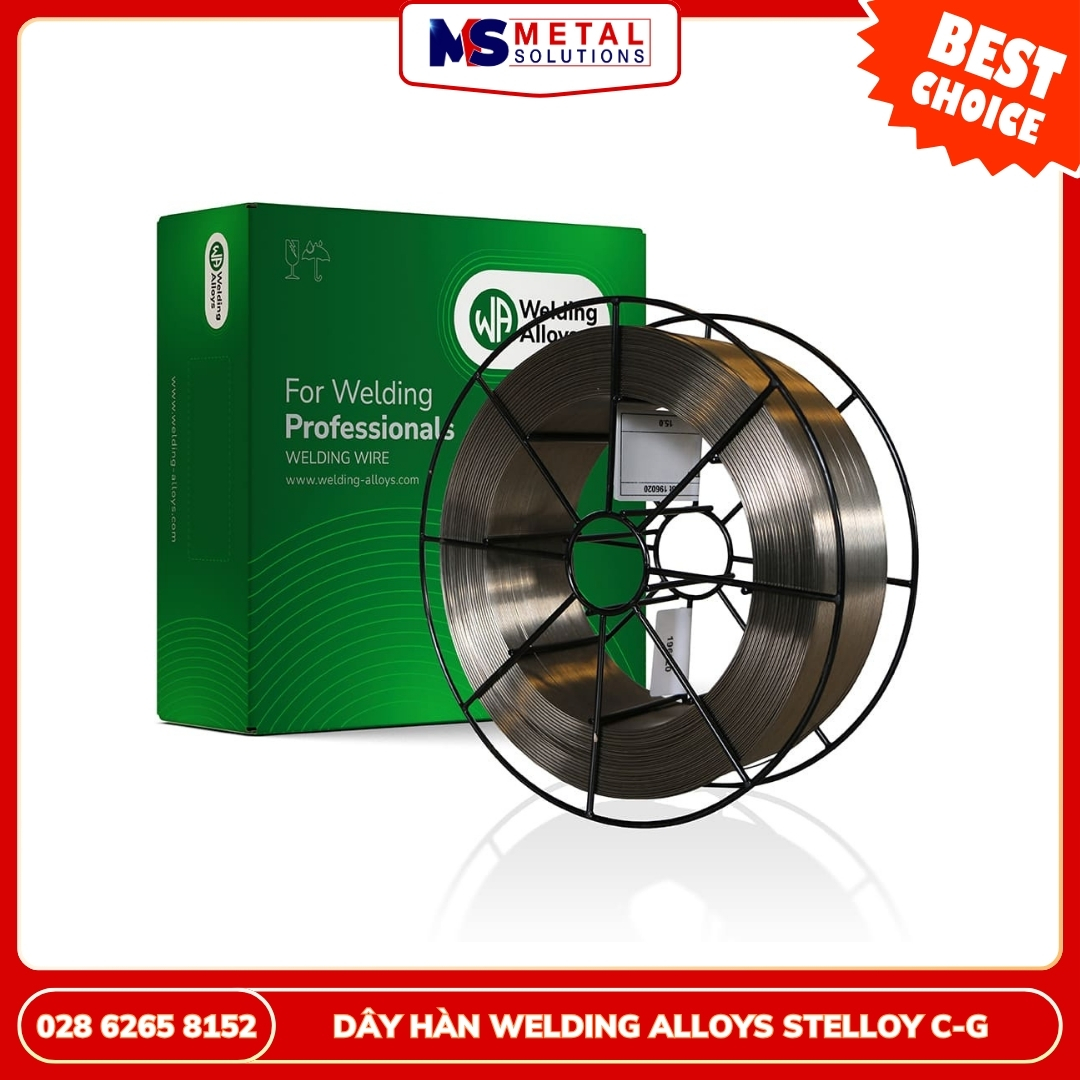 Dây hàn lõi thuốc Welding Alloys STELLOY C-G Dây hàn lõi thuốc Welding Alloys STELLOY C-G
