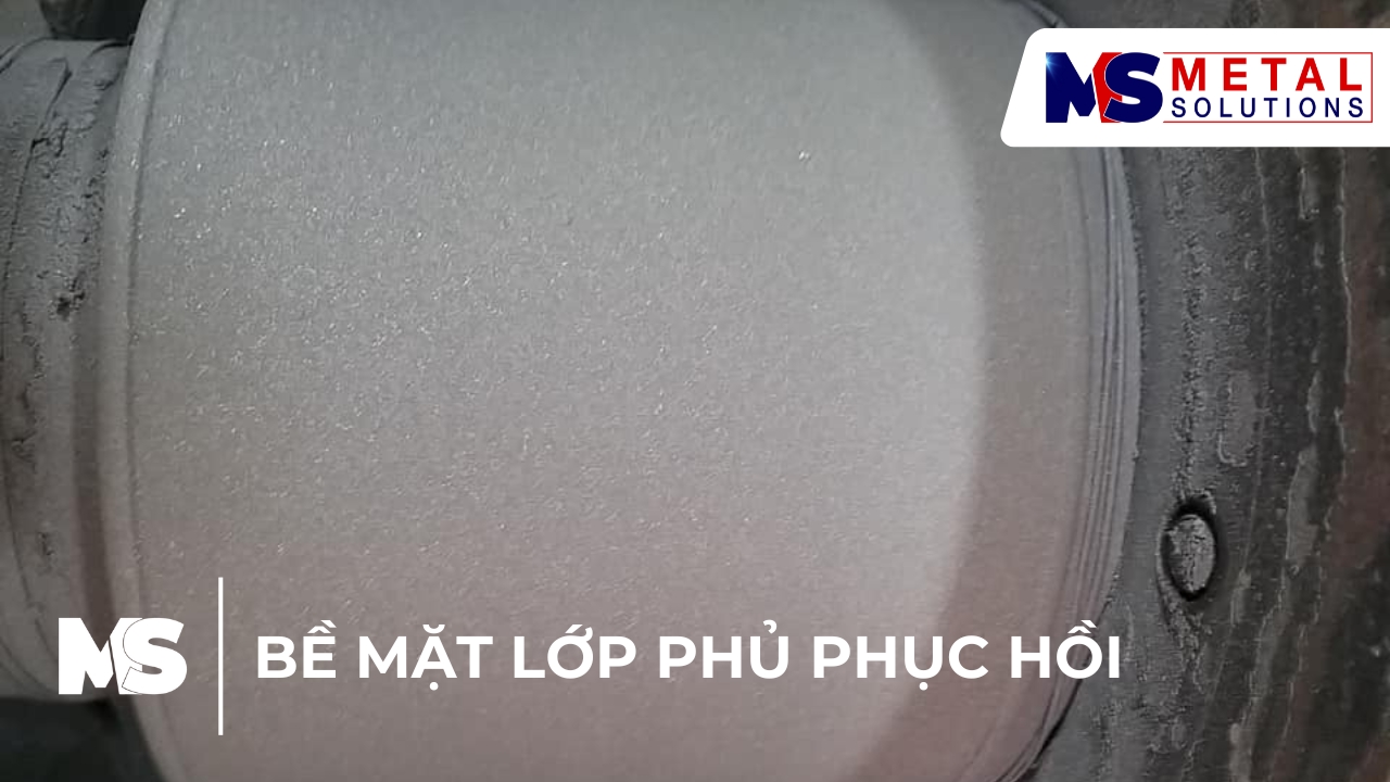 Giải pháp sửa chữa cơ khí bằng phun phủ hồ quang dây đôi