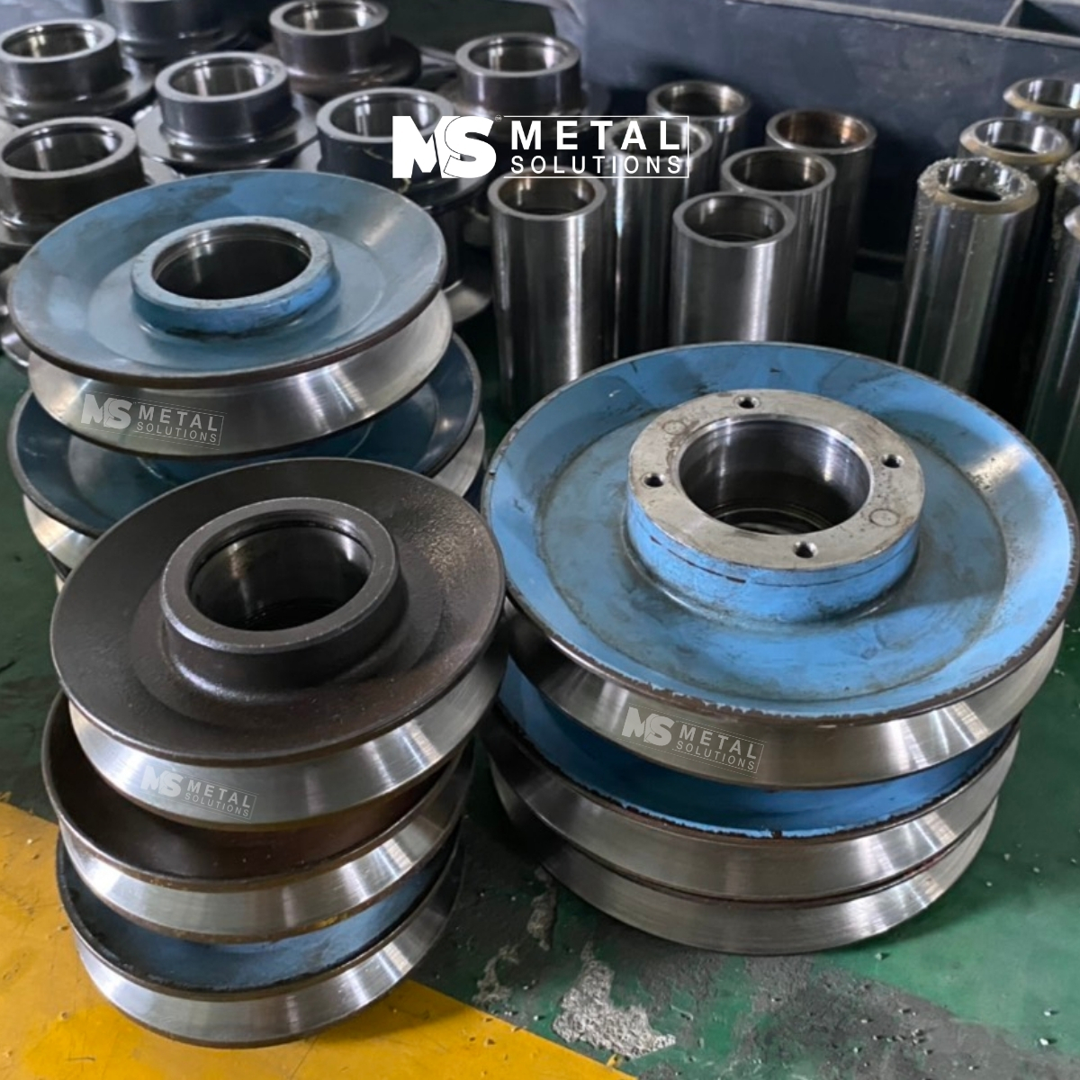 Chế tạo mới cơ khí công nghệ cao với lớp phủ kim loại chống mòn 14 che tao moi pulley 2