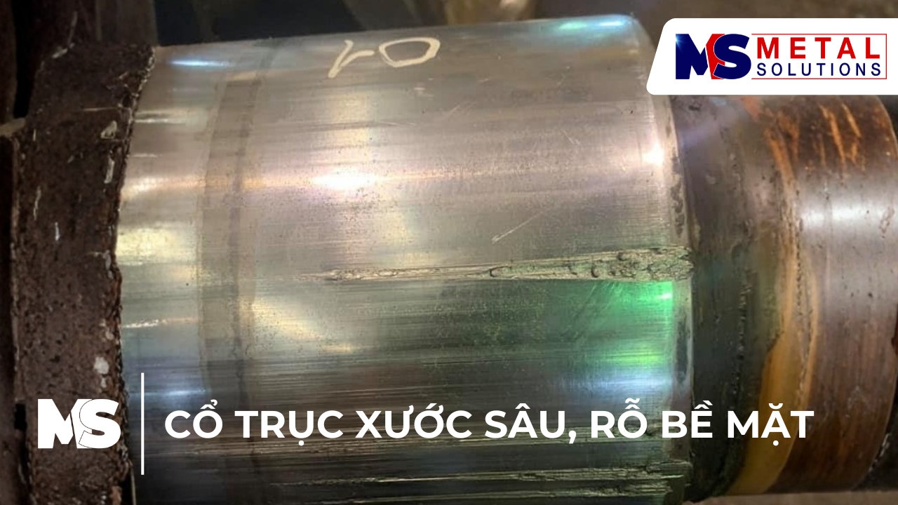 Các dạng hư hỏng thường gặp ở cổ trục