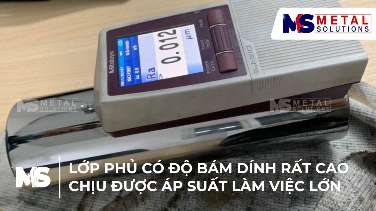 Ưu điểm kỹ thuật của sửa chữa cơ khí piston bằng HVOF 