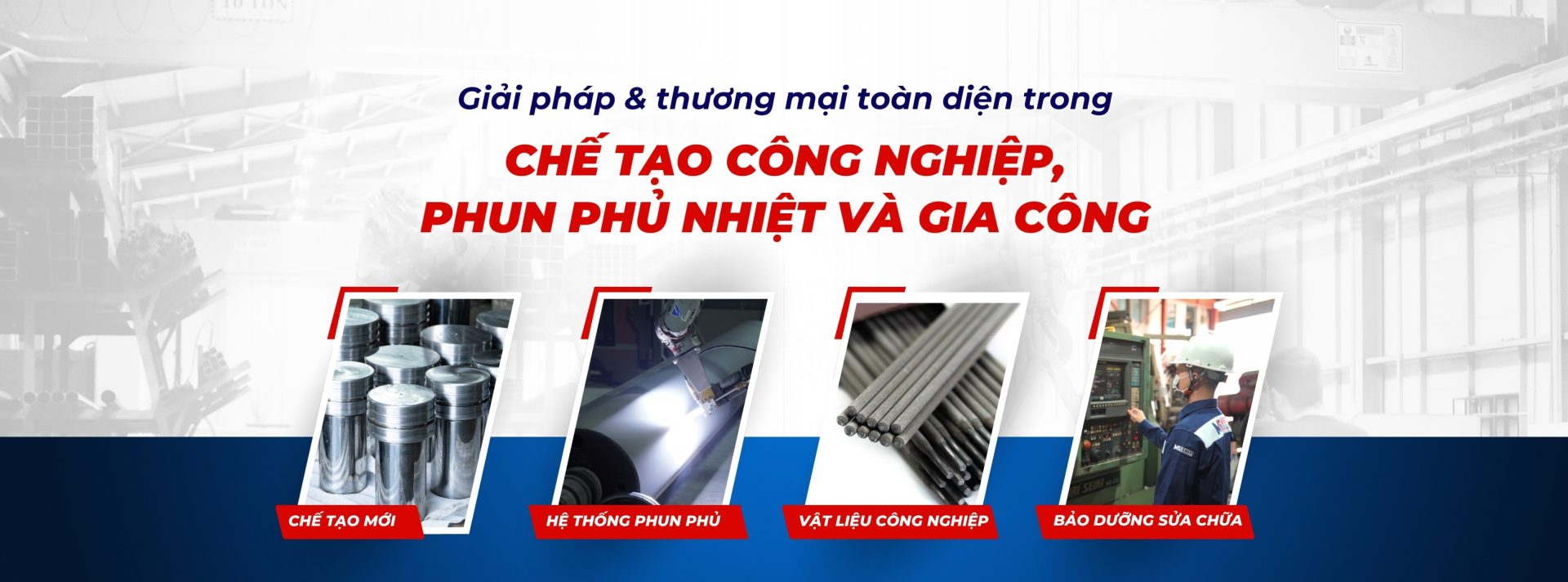 Metal Solutions – Đơn vị sửa chữa cơ khí & cấp mới bằng công nghệ phun phủ nhiệt tiên tiến