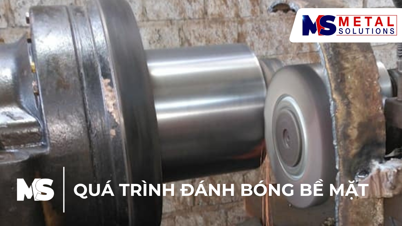 Quy trình phục hồi cổ trục bằng phun phủ hồ quang