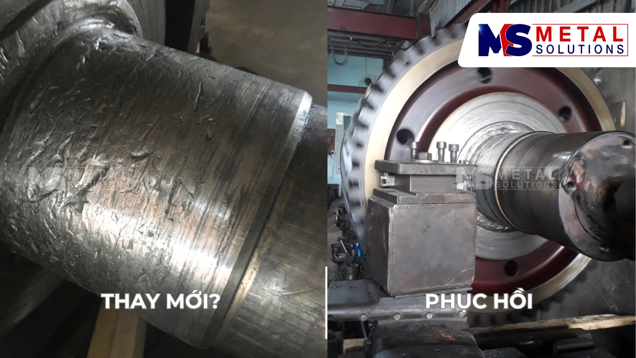 Thay mới hay phục hồi cổ trục – Đâu là giải pháp tối ưu?