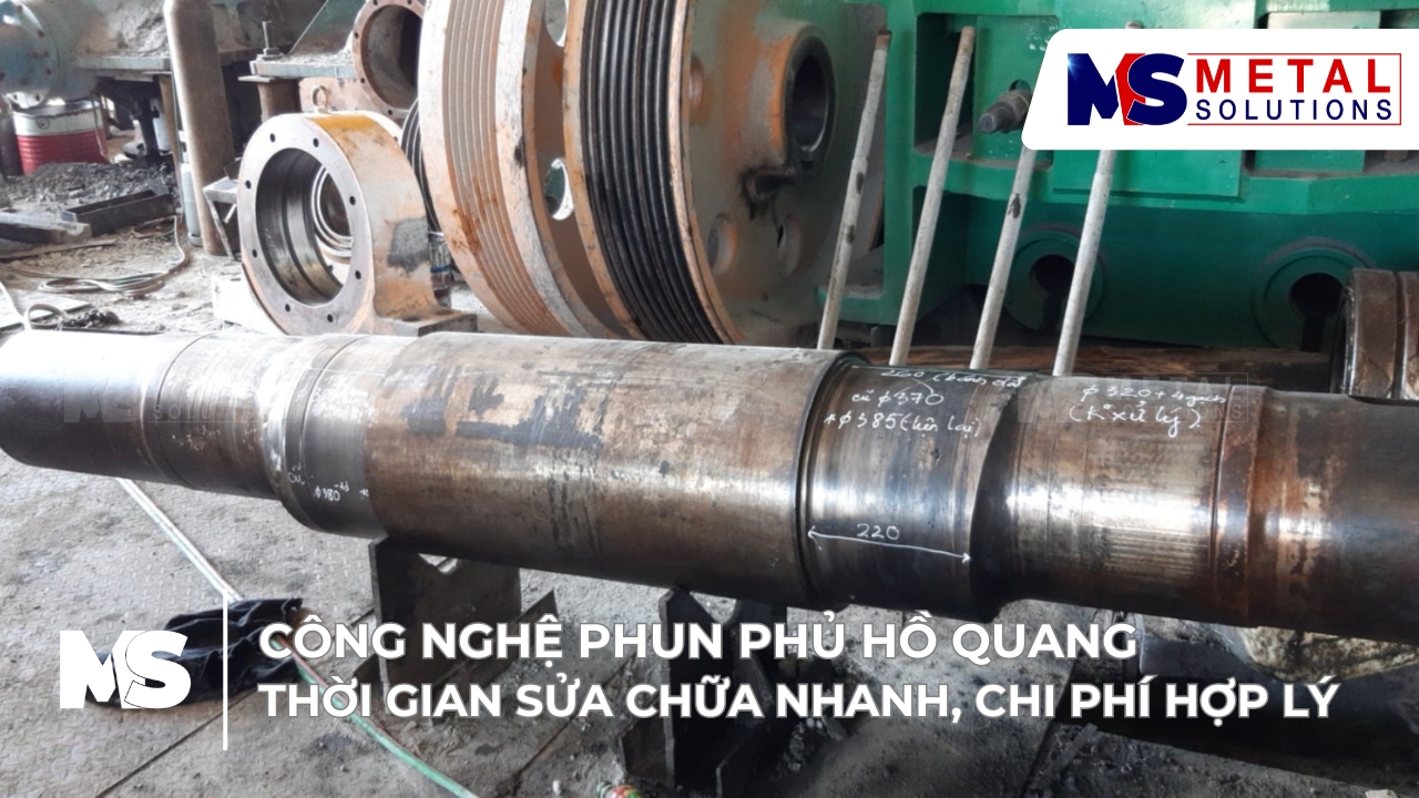 cổ trục bị mòn trên 5mm