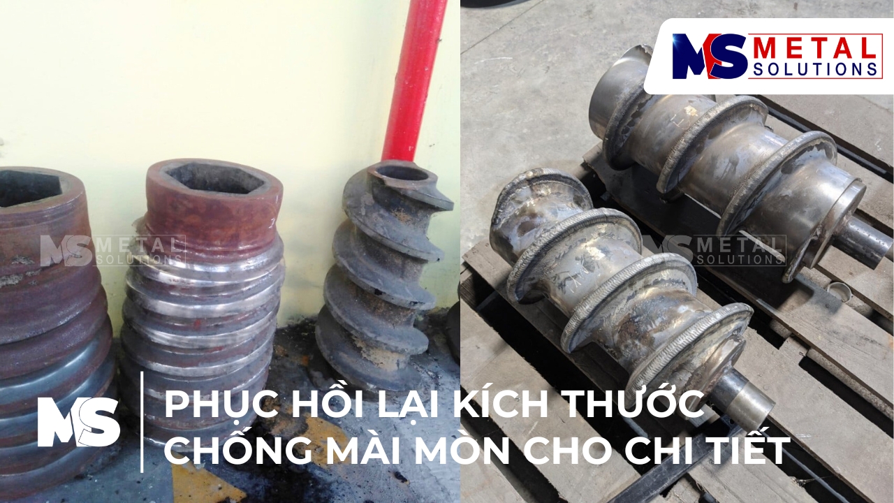 hư hỏng thường gặp ở trục vít ép đùn