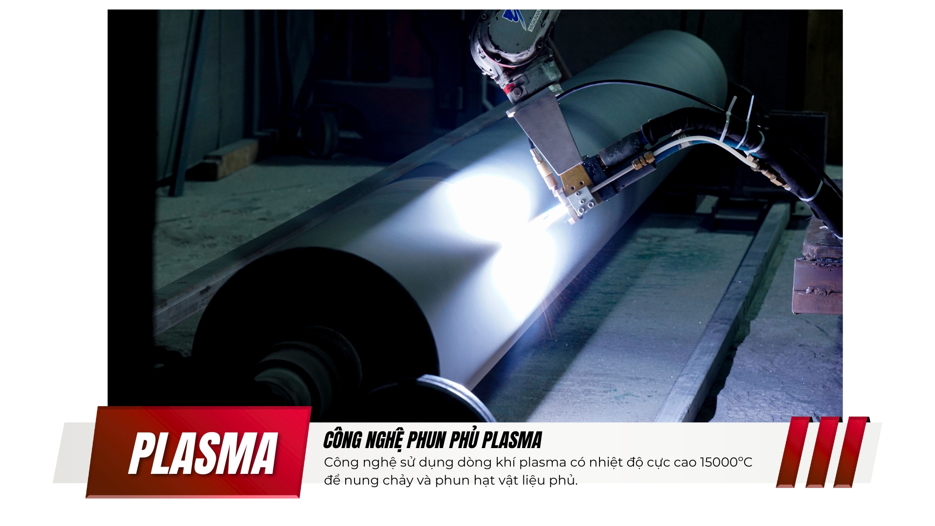 Giải pháp sửa chữa cơ khí bằng công nghệ phun phủ Plasma - Ceramic tại Metal Solutions