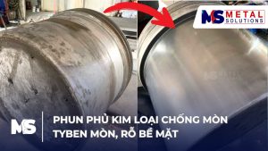 Phun phủ kim loại phục hồi ty ben mòn